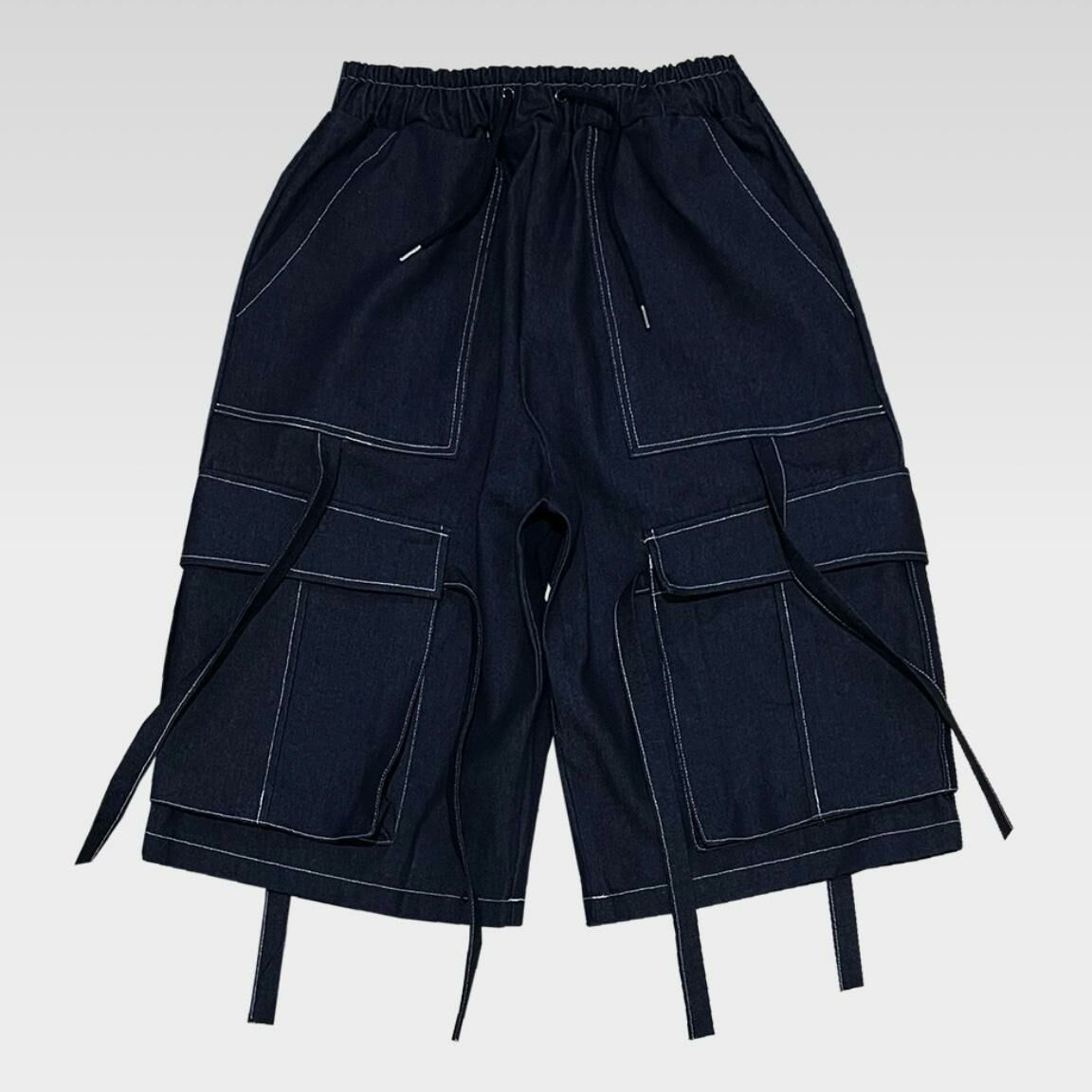 淨色工裝短褲 P2755