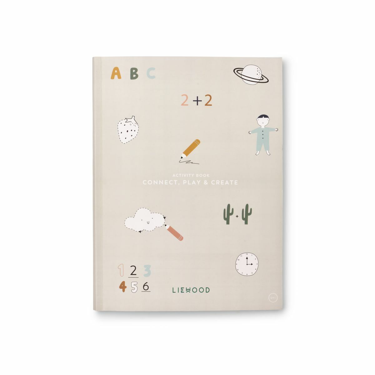 丹麥Liewood 幼兒學前訓練書 - 我愛連連看