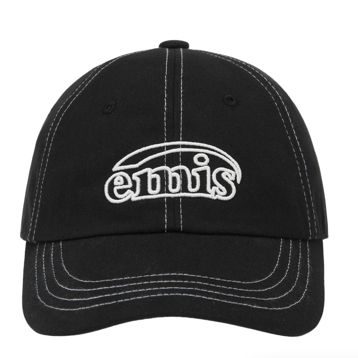 韓國EMIS WHITE STITCH BALL CAP