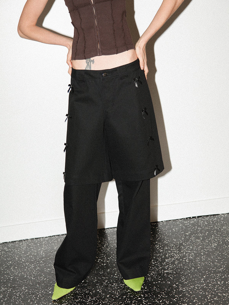 Bow Down Double Trouser