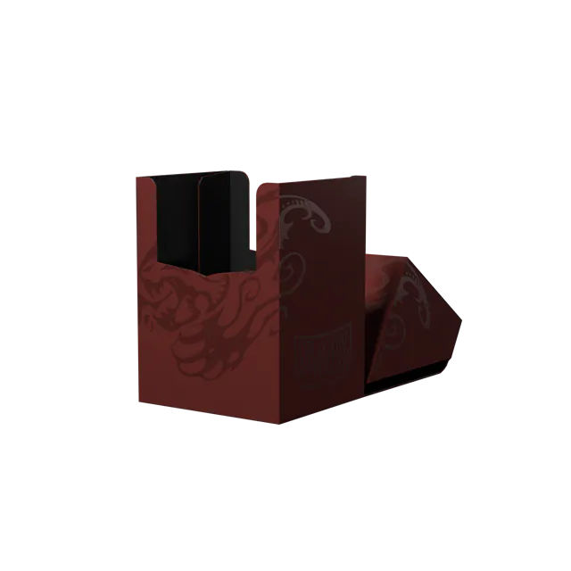 DRAGON SHIELD: DECK SHELL 龍紋卡盒 (血紅色)