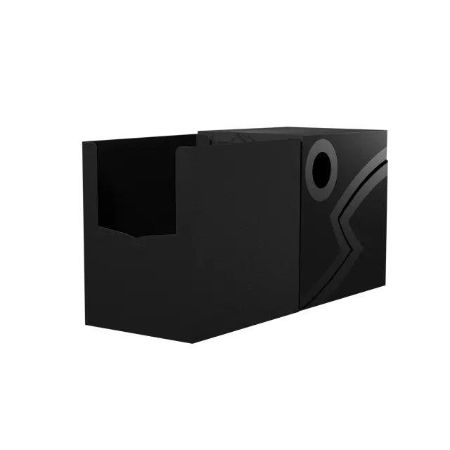 DRAGON SHIELD: Double Shell 龍紋雙卡盒 (暗影黑)