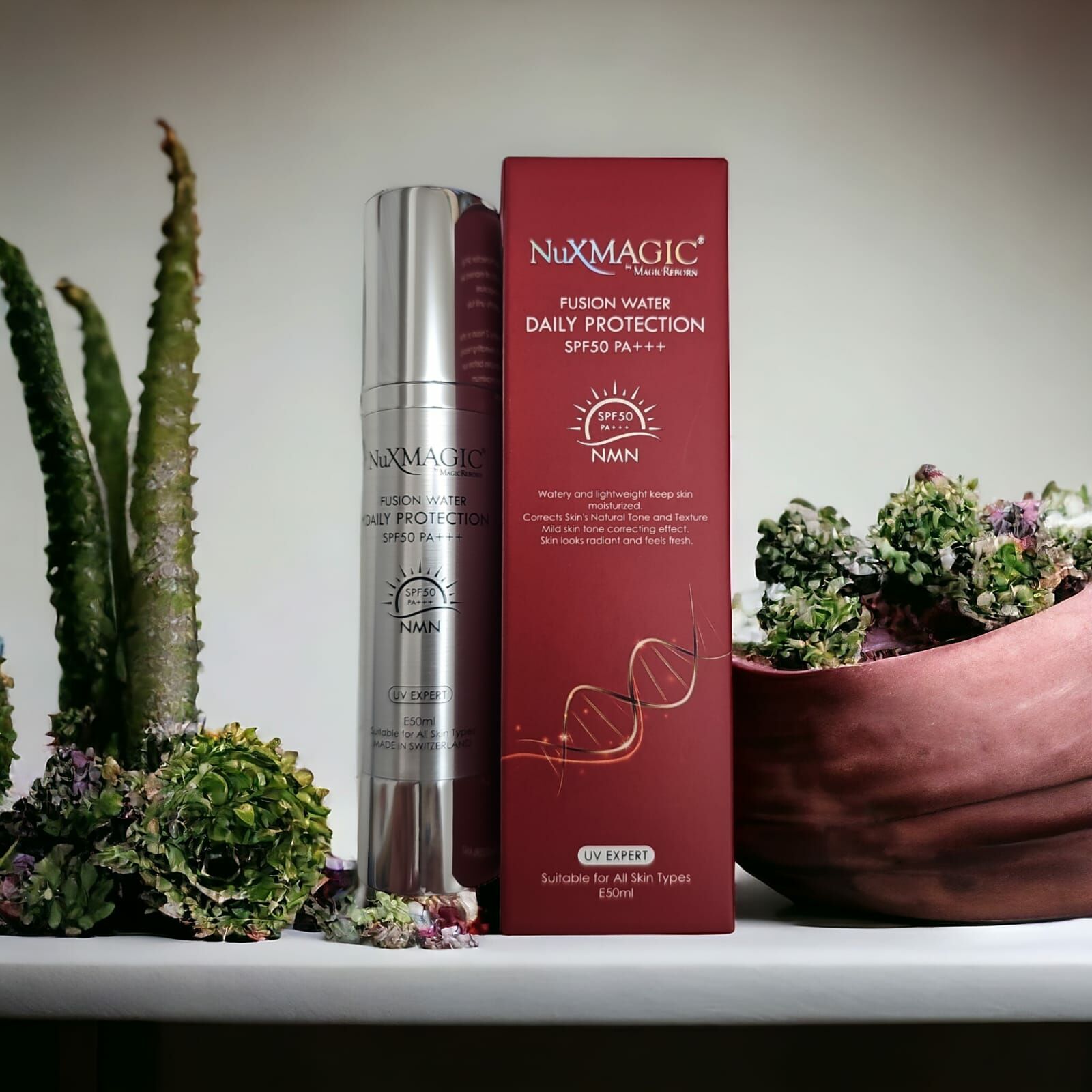 NUX MAGIC 外泌NMN 物理防曬霜