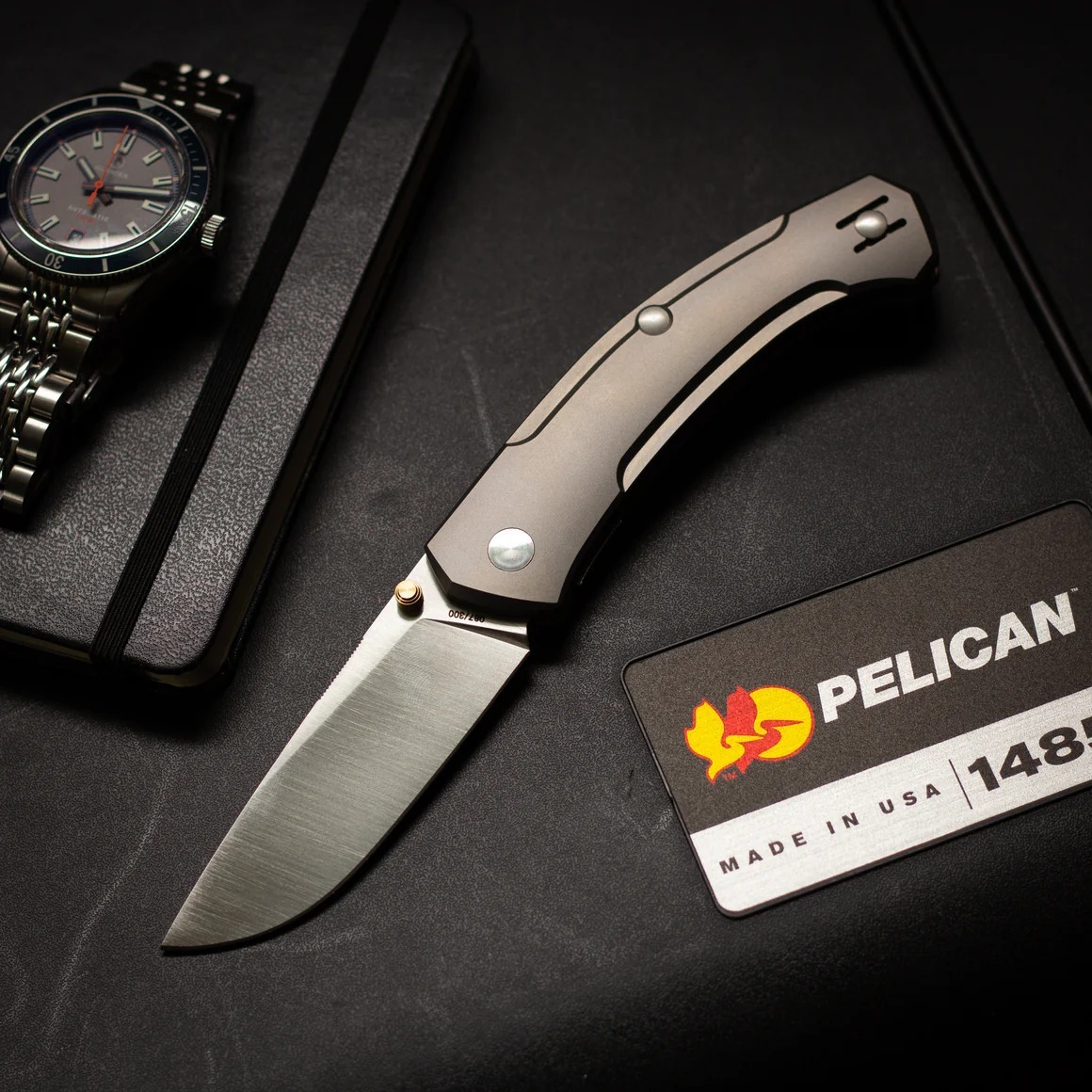 GiantMouse Knives IONA V2 - TITANIUM折刀