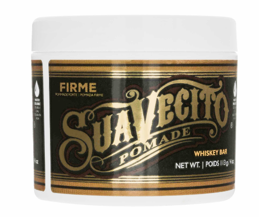 SUAVECITO FIRME (STRONG) HOLD POMADE *WHISKY BAR SCENT 4oz