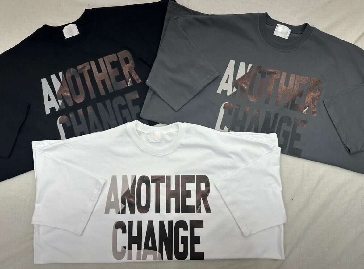 Oversize英文字短袖Tee T5374