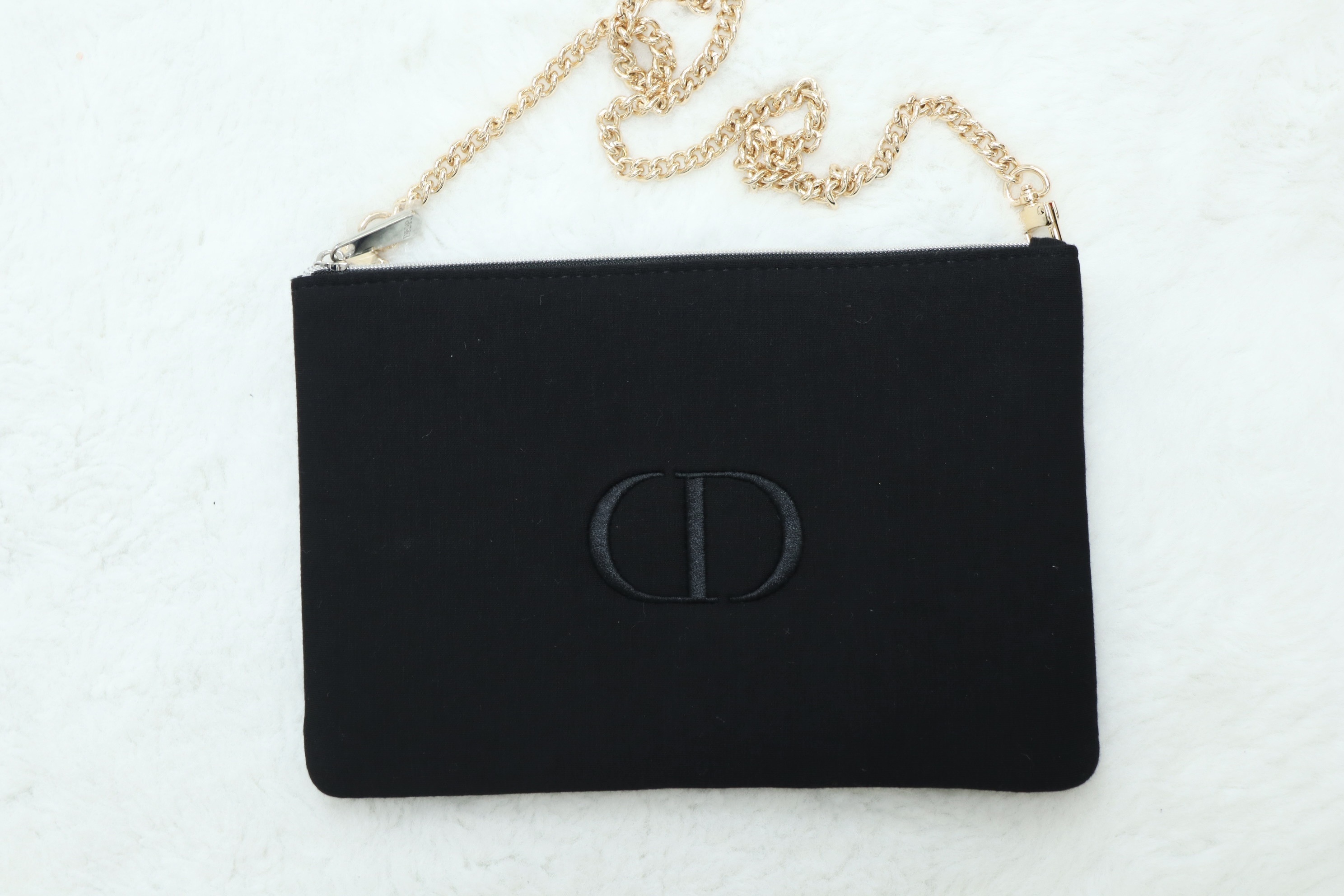 黑色全新 Dior pouch🖤