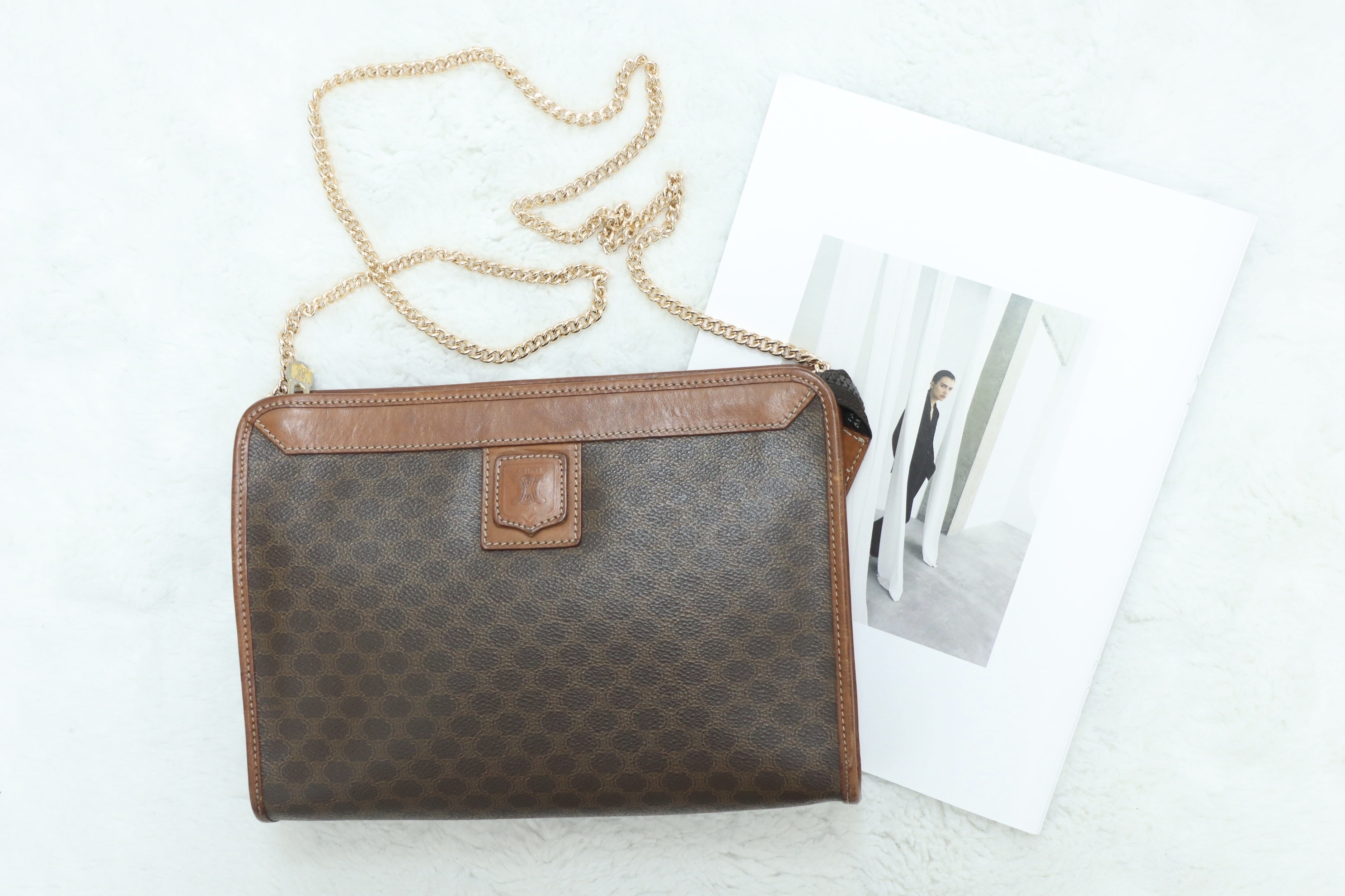 Celine pouch 長方款🤎