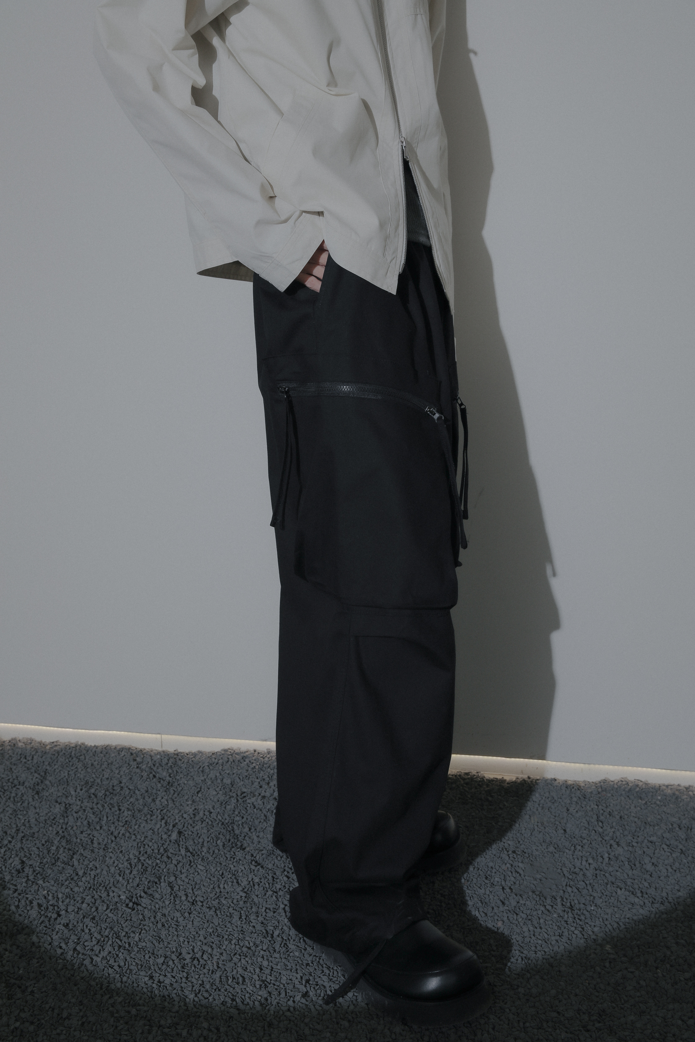 Zipper Cargo Balloon Pants #工裝褲