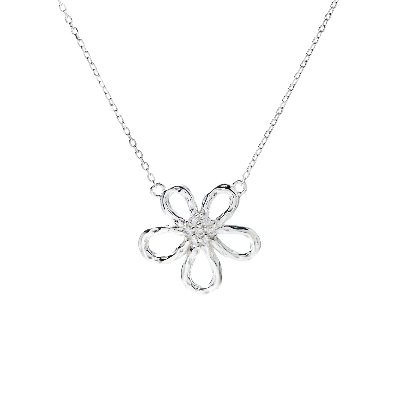 平價飾品,純銀,花,項鍊