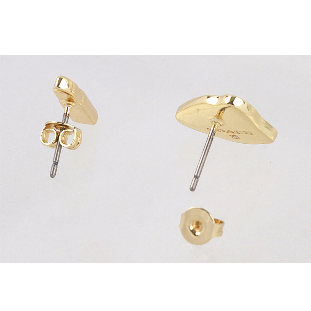 【COACH】Coach X Tom Wesselmann 嘴唇及唇膏造型針式耳環(紅色) CL232 GDRD