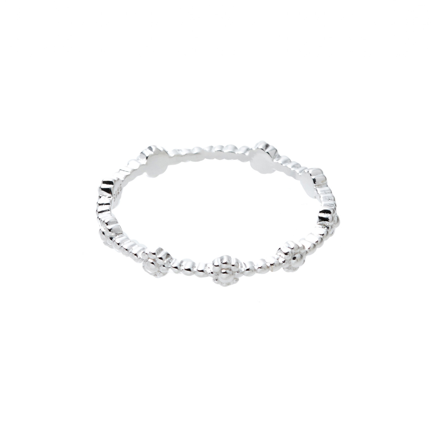 平價飾品,純銀,花,尾戒,戒指