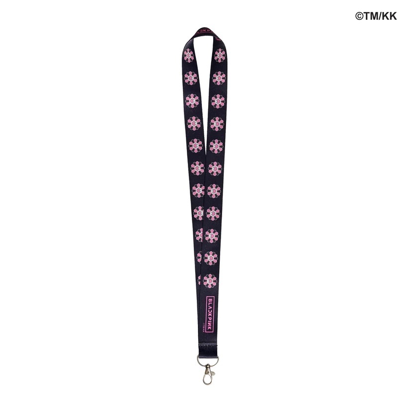 [快閃預購] 村上隆 BLACKPINK + Takashi Murakami Part 2 " In Your area " 聯名 Lanyard MUSINSA 小花 太陽花 掛繩