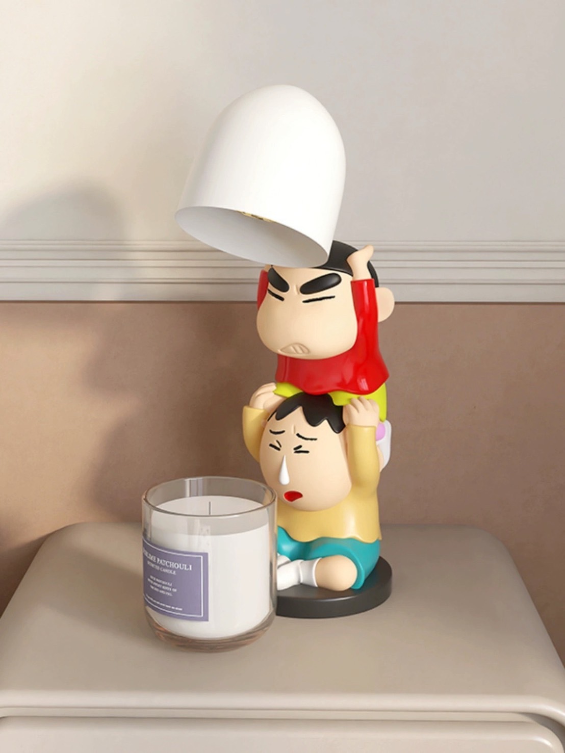 蠟筆小新 香薰 融燭 床頭小夜燈💡