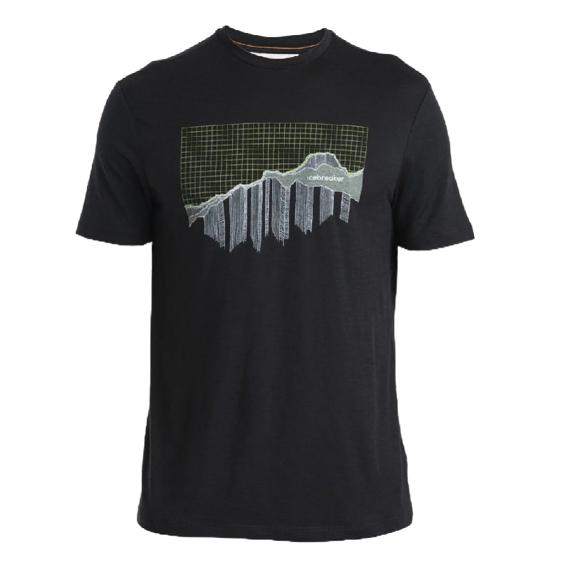 Icebreaker 紐西蘭 Tech LiteIII圓領(板塊世界) 男款 戶外/休閒 10IB0A56X2