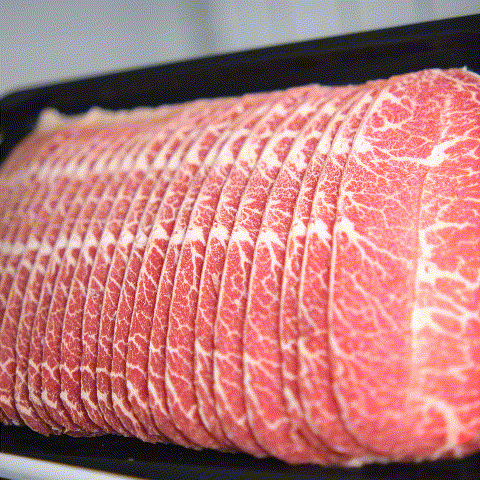 美國Prime級安格斯牛板腱火鍋片   250g