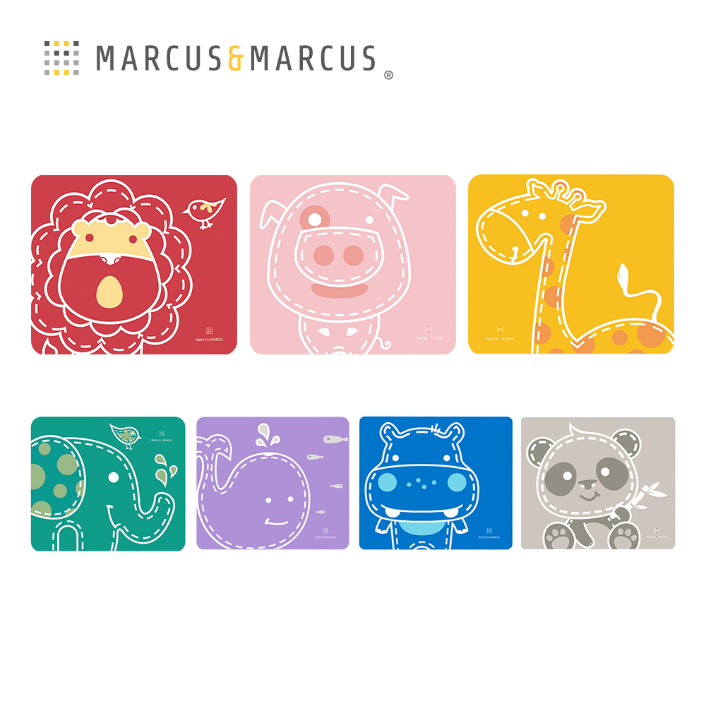 Marcus&Marcus 動物樂園矽膠餐墊