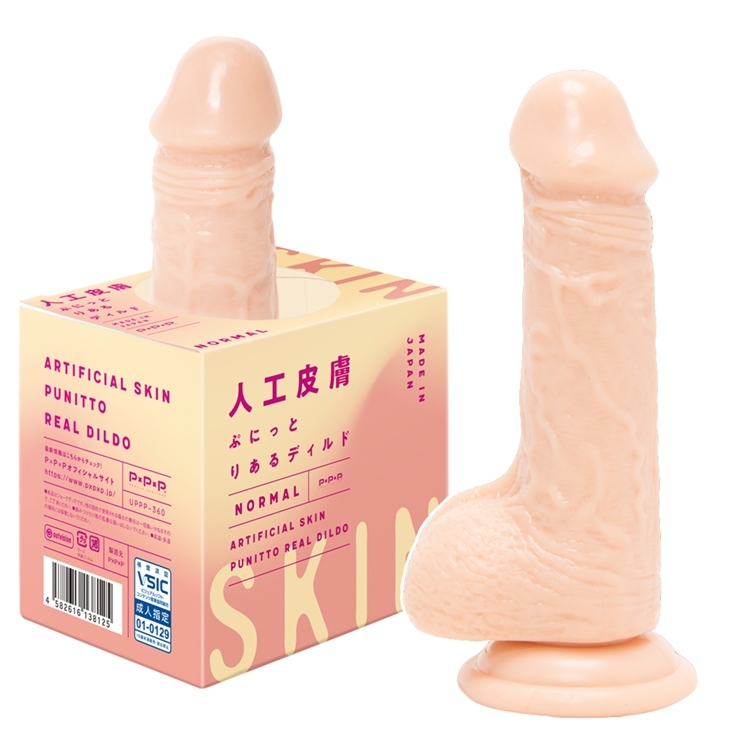 日本PXPXP 純國產人工皮膚仿真吸盤陽具 16.8cm