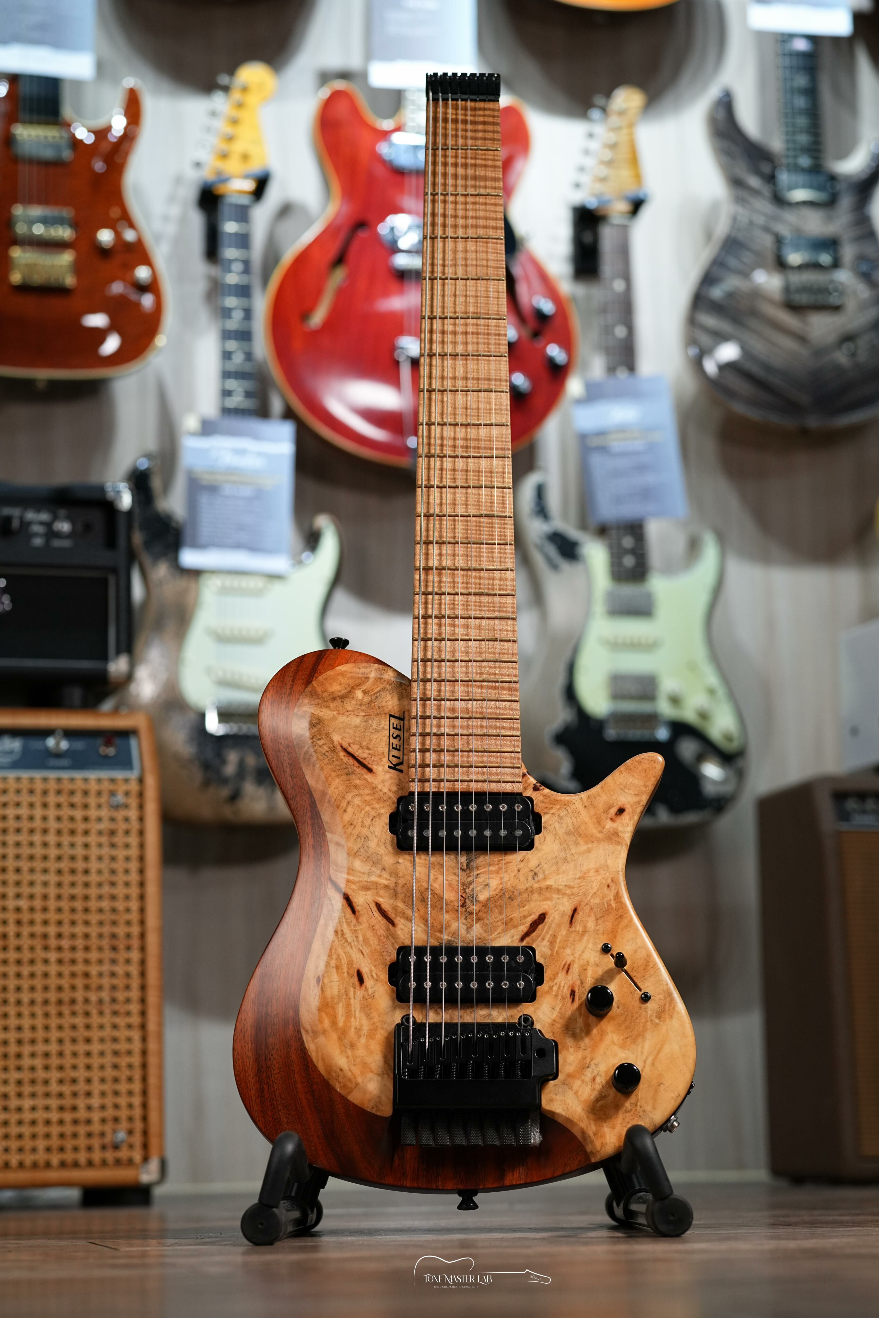 Kiesel ZM8 Zeus 8弦 Headlessギター Kiesel Guitars Zeus ZM8 Multiscale Headless 8 String Guitar
