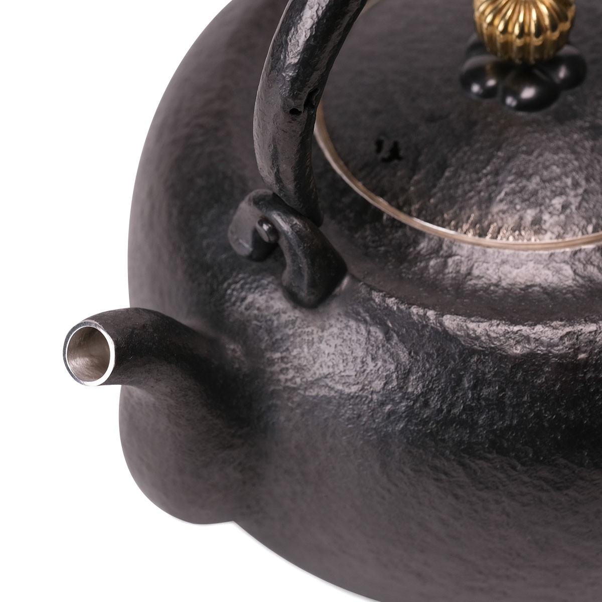 陶作坊│ 常贏_空山鍛紋銀壺