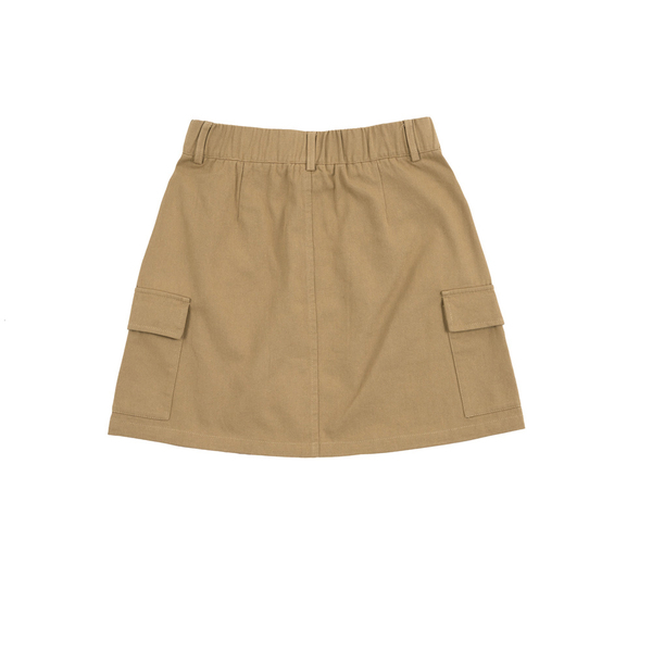 NCAA 短裙 卡其 哈佛 口袋 工裝 休閒短裙 女 7322150432