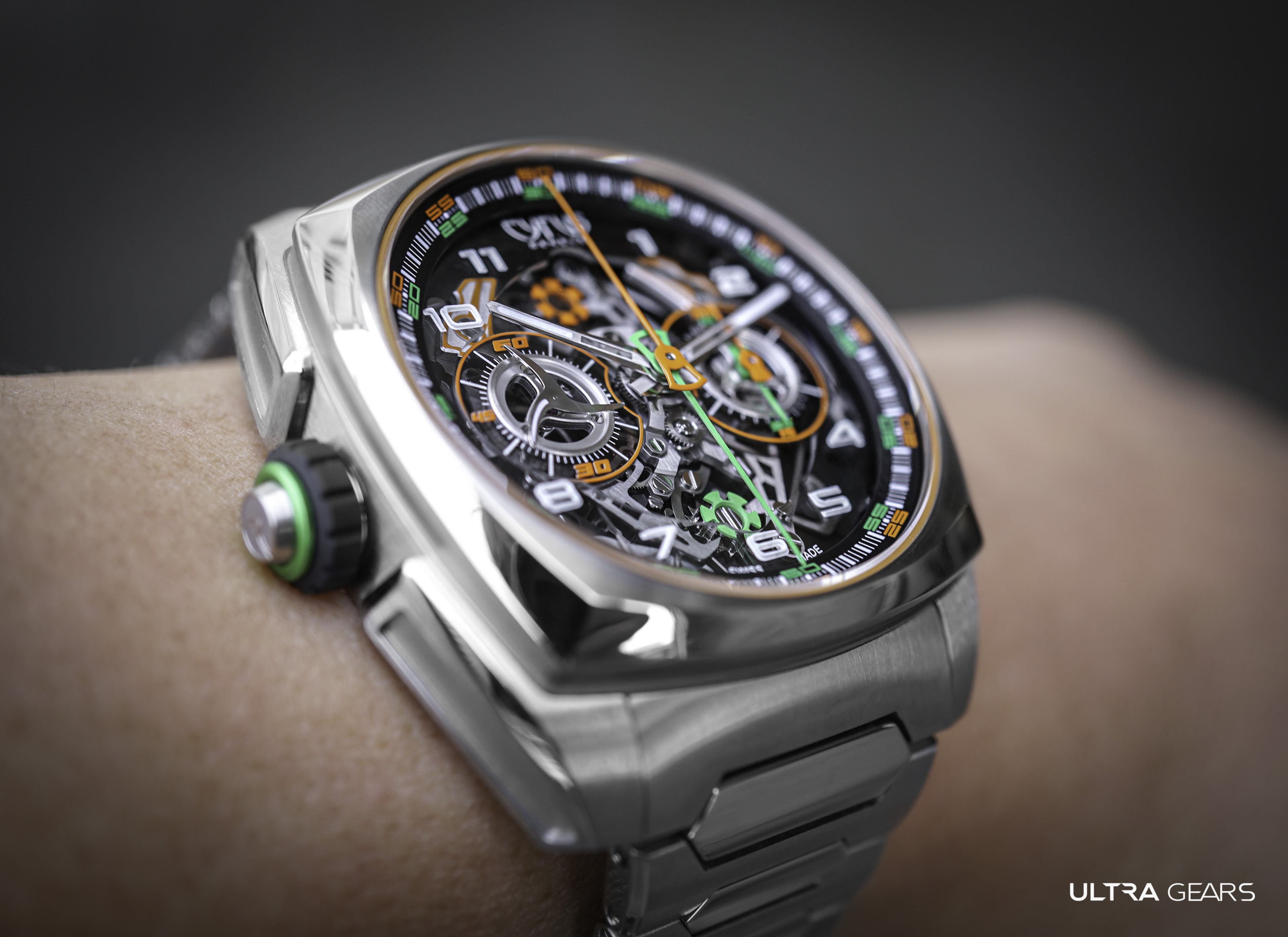 CYRUS_KLEPCYS_DICE_SAFFRON_Titanium_bracelet