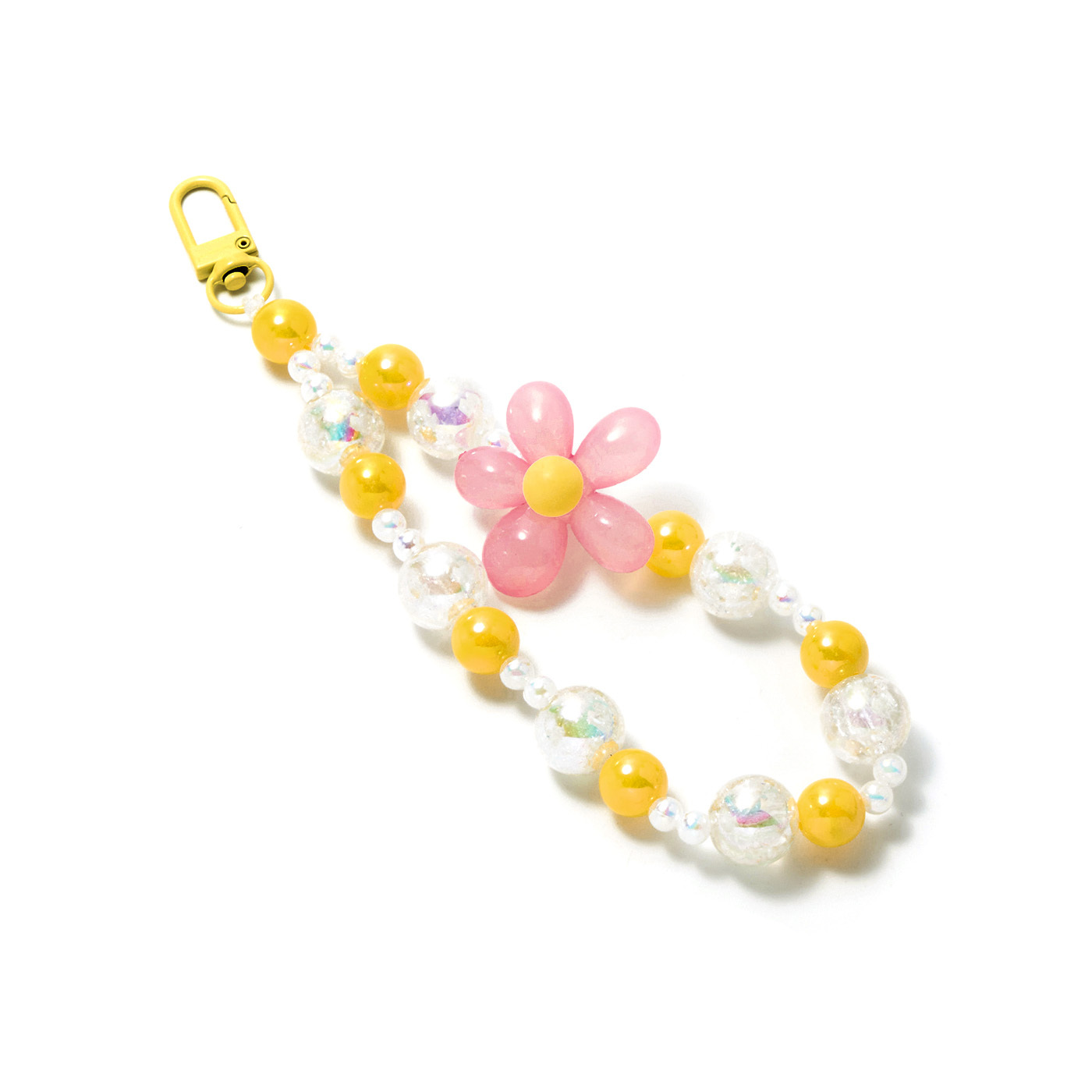 平價飾品,串珠,花,手機掛繩