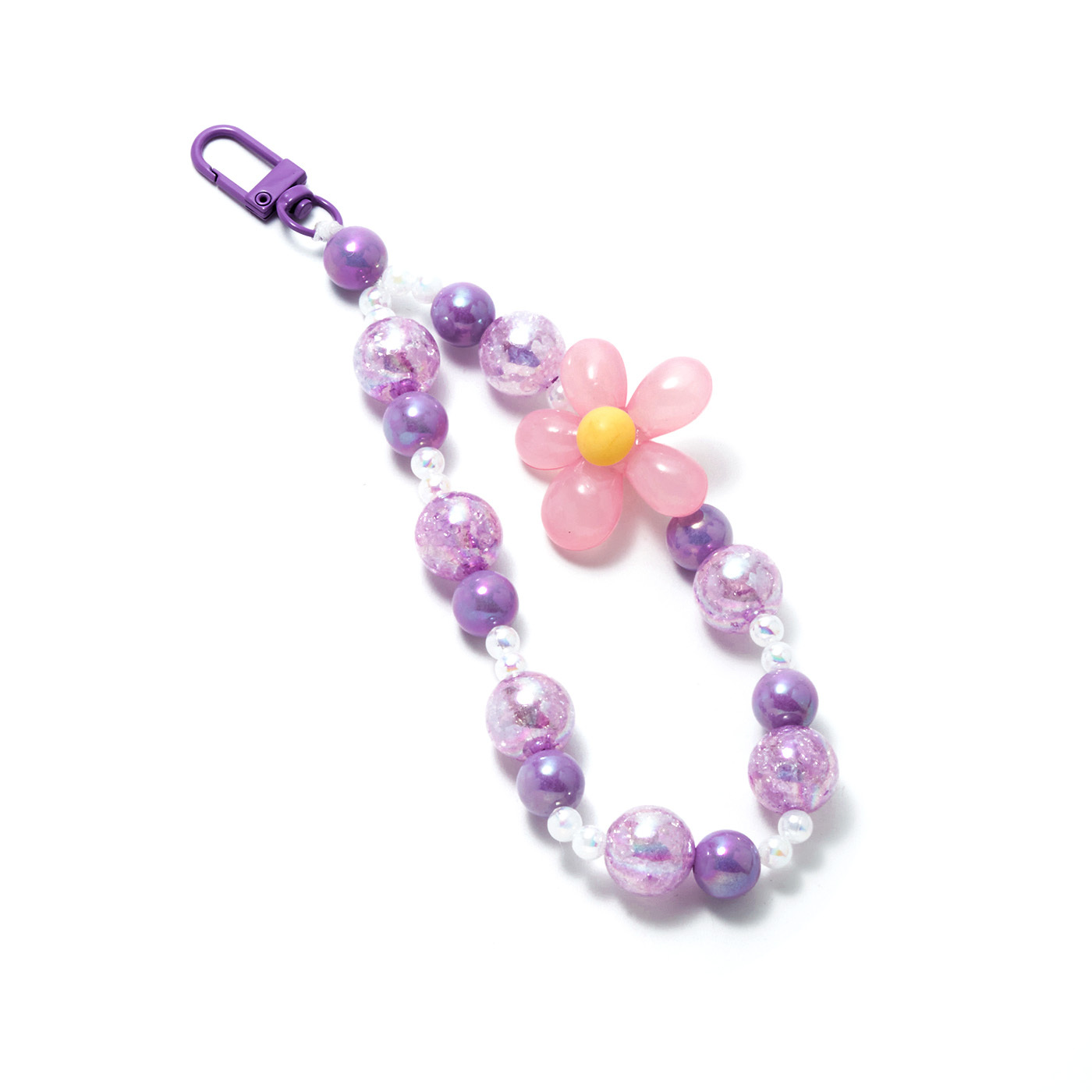 平價飾品,串珠,花,手機掛繩