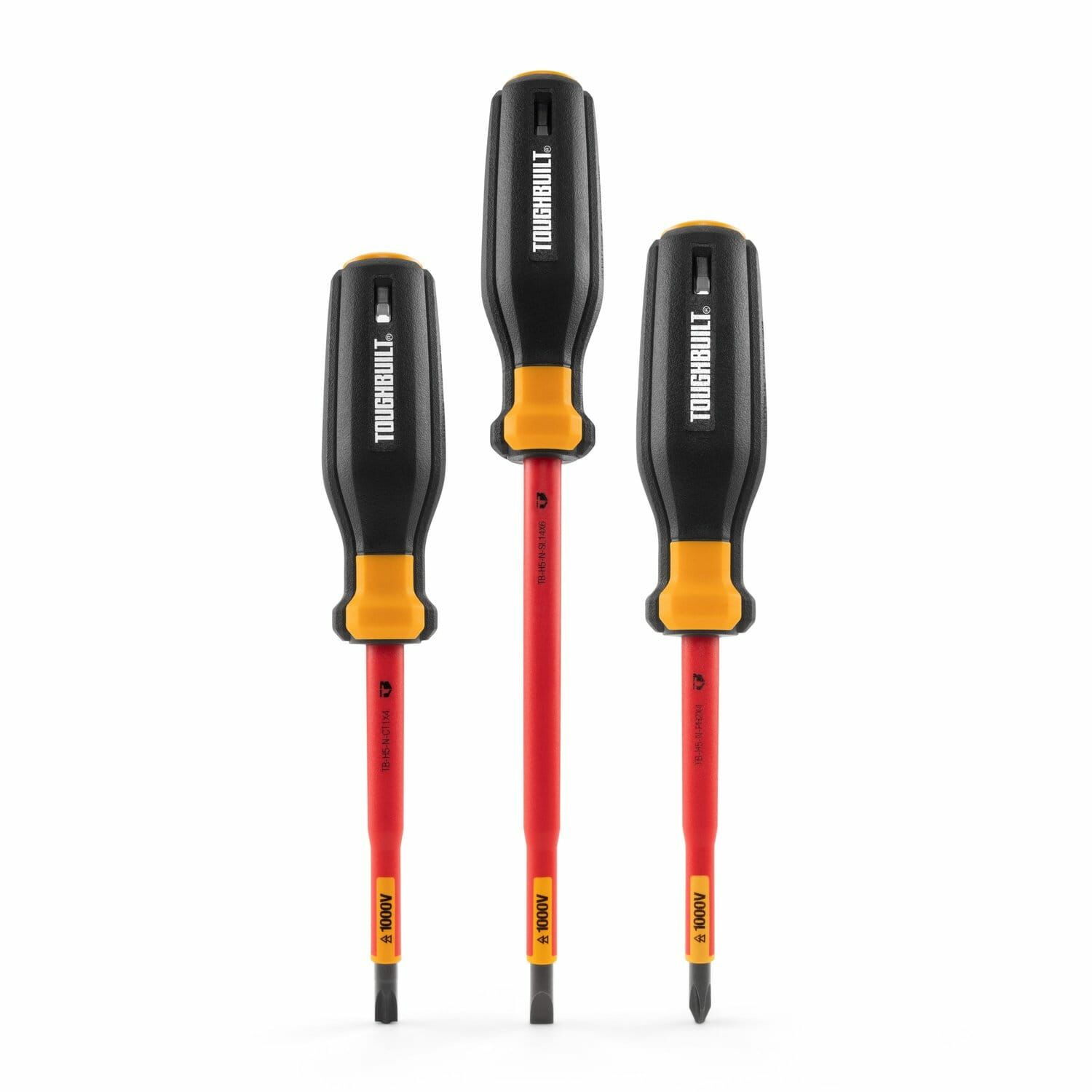 ToughBuilt TB-H5S3-N /  3 件式 1000V 絕緣螺絲起子套裝