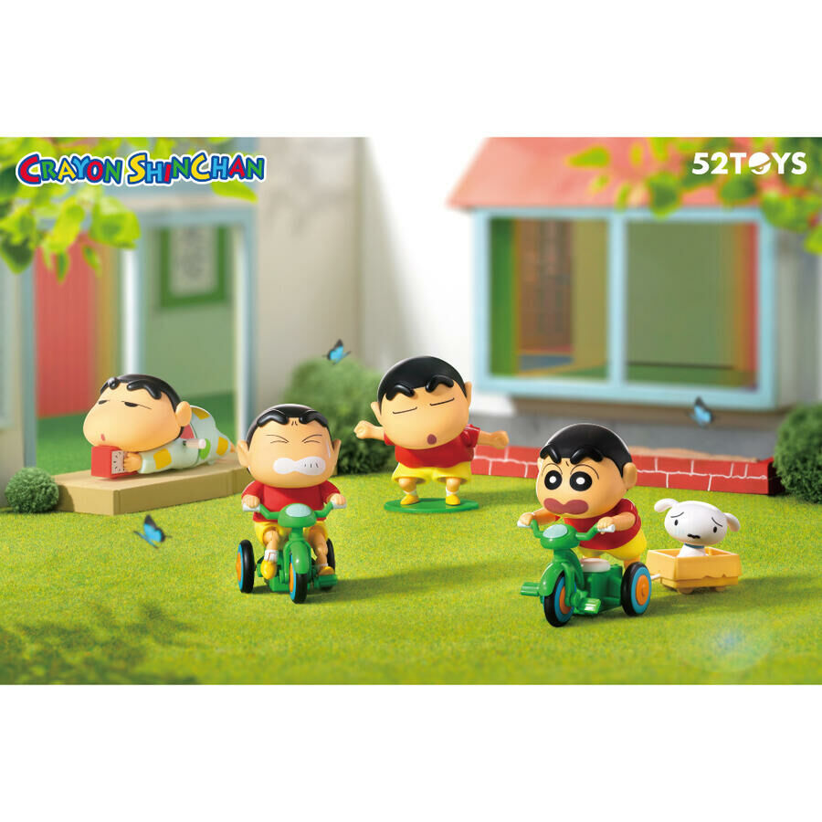 BEYOND JOYS 52TOYS CRAYON SHIN CHAN 蠟筆小新 動感新生活 發條公仔 盒抽 (單隻)