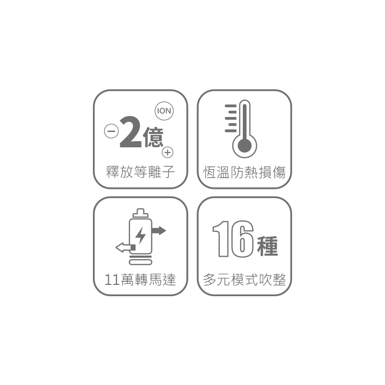 HBF200等離子AI造型吹風機