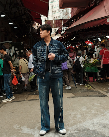 Stussy City Link Denim Zip Work Jacket 滿版| FLOMMARKET
