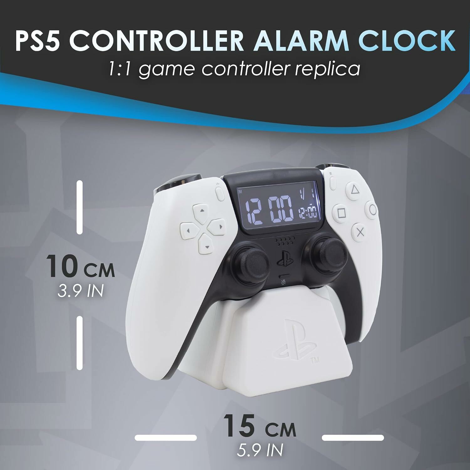 PS5 Controller Alarm Clock PS5手掣造型鬧鐘 (SONY官方授權產品)