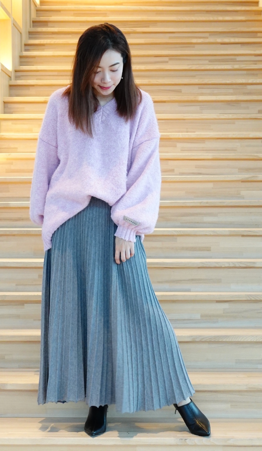 【AmiAmi穿搭分享IG OOTD】律師小姐姐 質感真皮踝靴