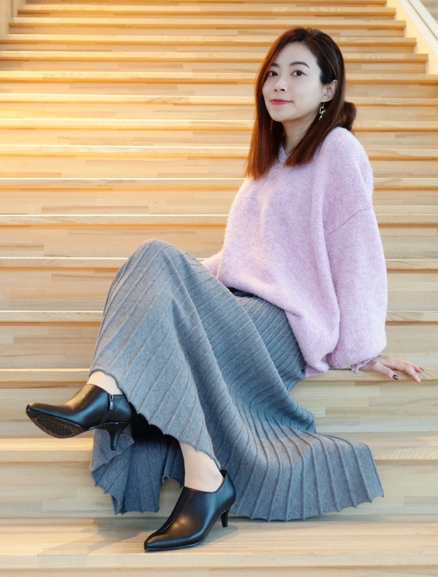 【AmiAmi穿搭分享IG OOTD】律師小姐姐 質感真皮踝靴