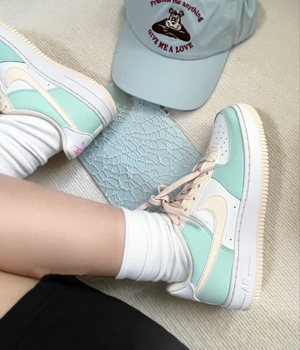 Nike Air Force GS 蜜桃哈密瓜 (DV7762300)