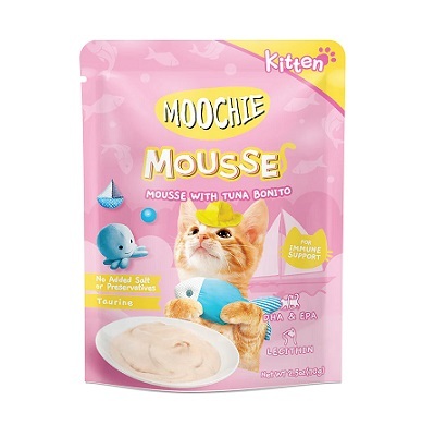 泰國Moochie 幼貓 慕絲系列 吞拿魚 70g【原盒12包】