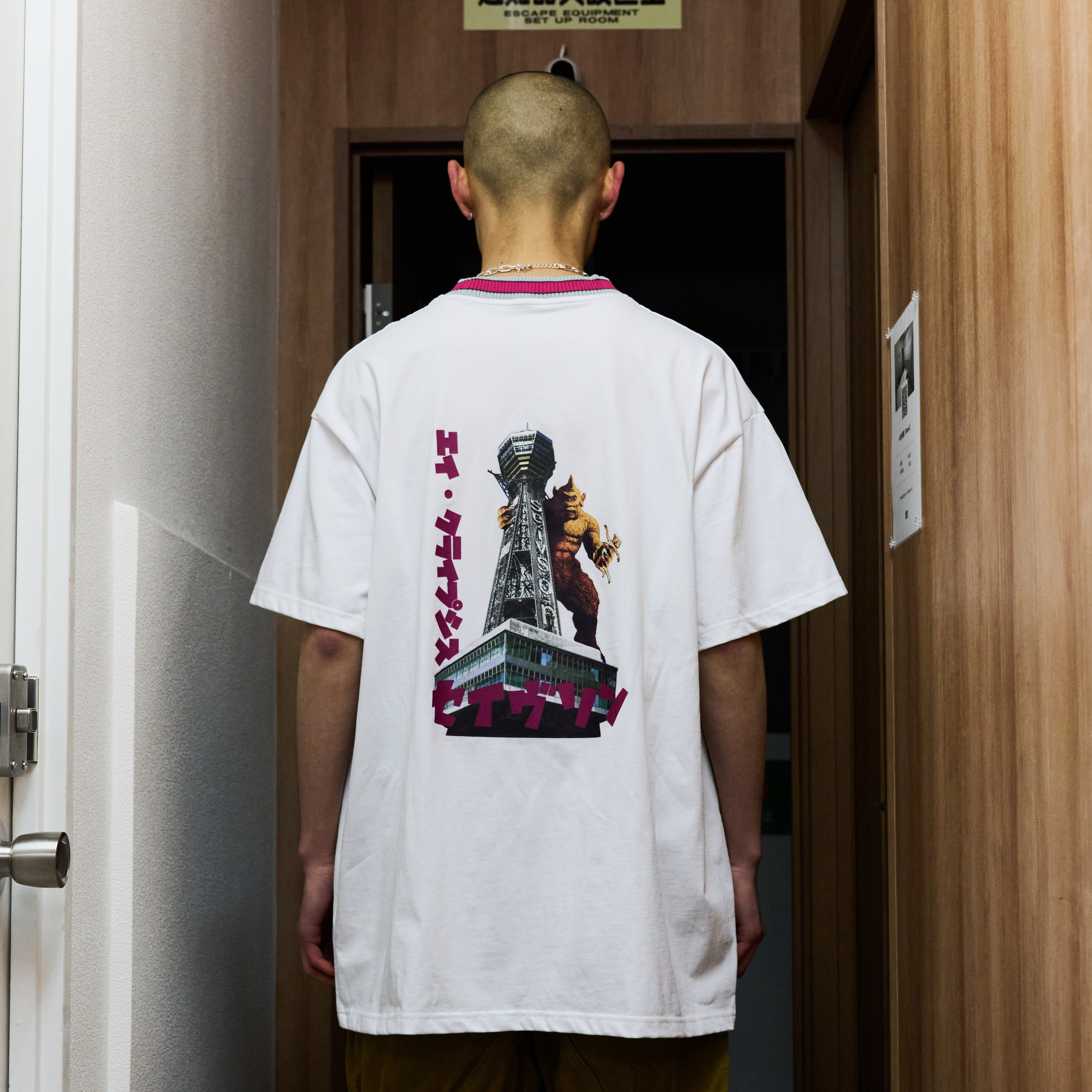 Seivson x (A)crypsis® HAS紀念T-shirt 》- 白WHITE