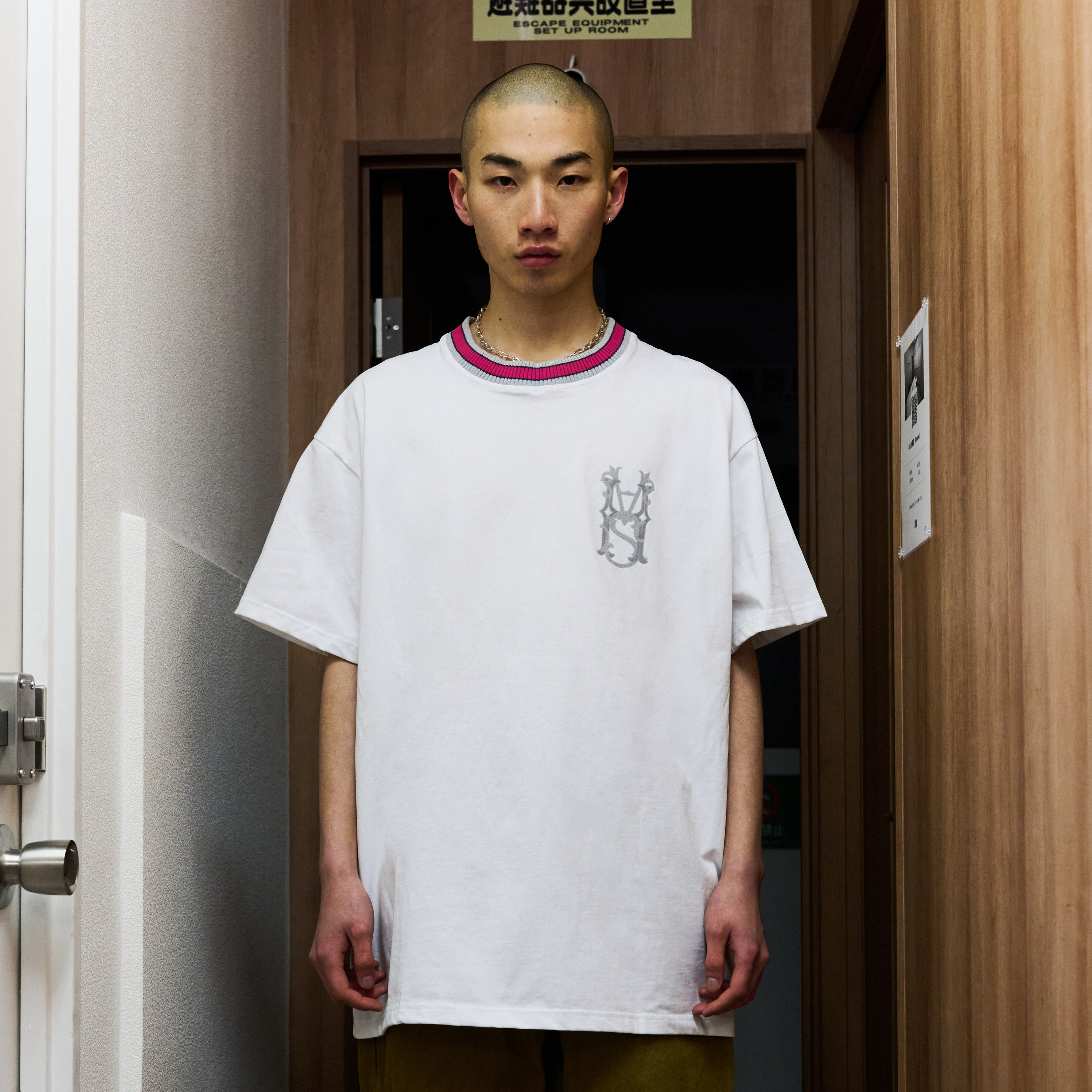 Seivson x (A)crypsis® HAS紀念T-shirt 》- 白WHITE