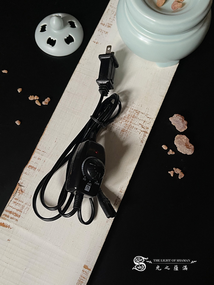 電子熏香爐專用 （電線）跟（夾子 ) - 光之薩滿