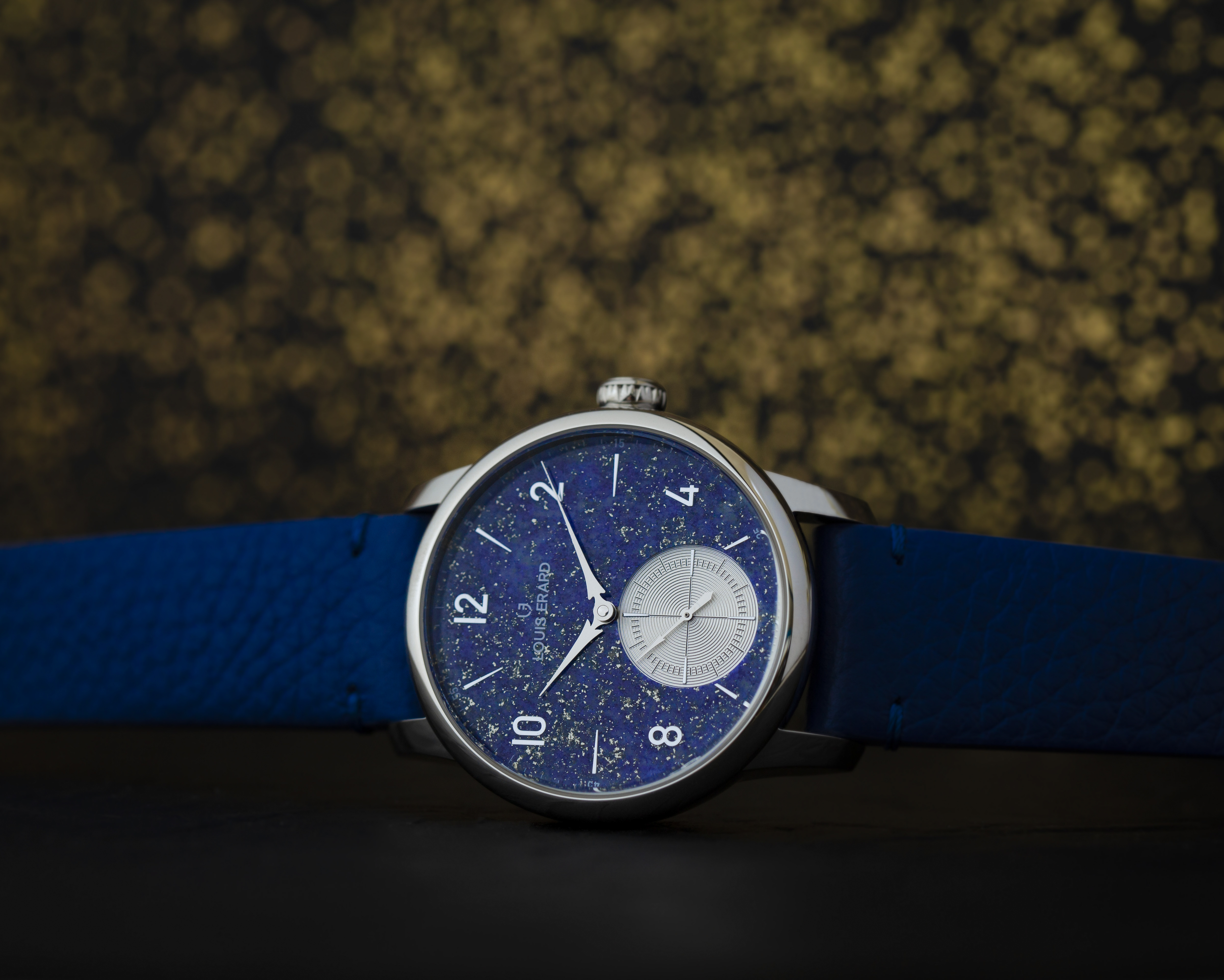 Louis Erard_藝術大師系列Métiers d‘_Art_Excellence_Petite_Seconde_Lapis-Lazuli_01