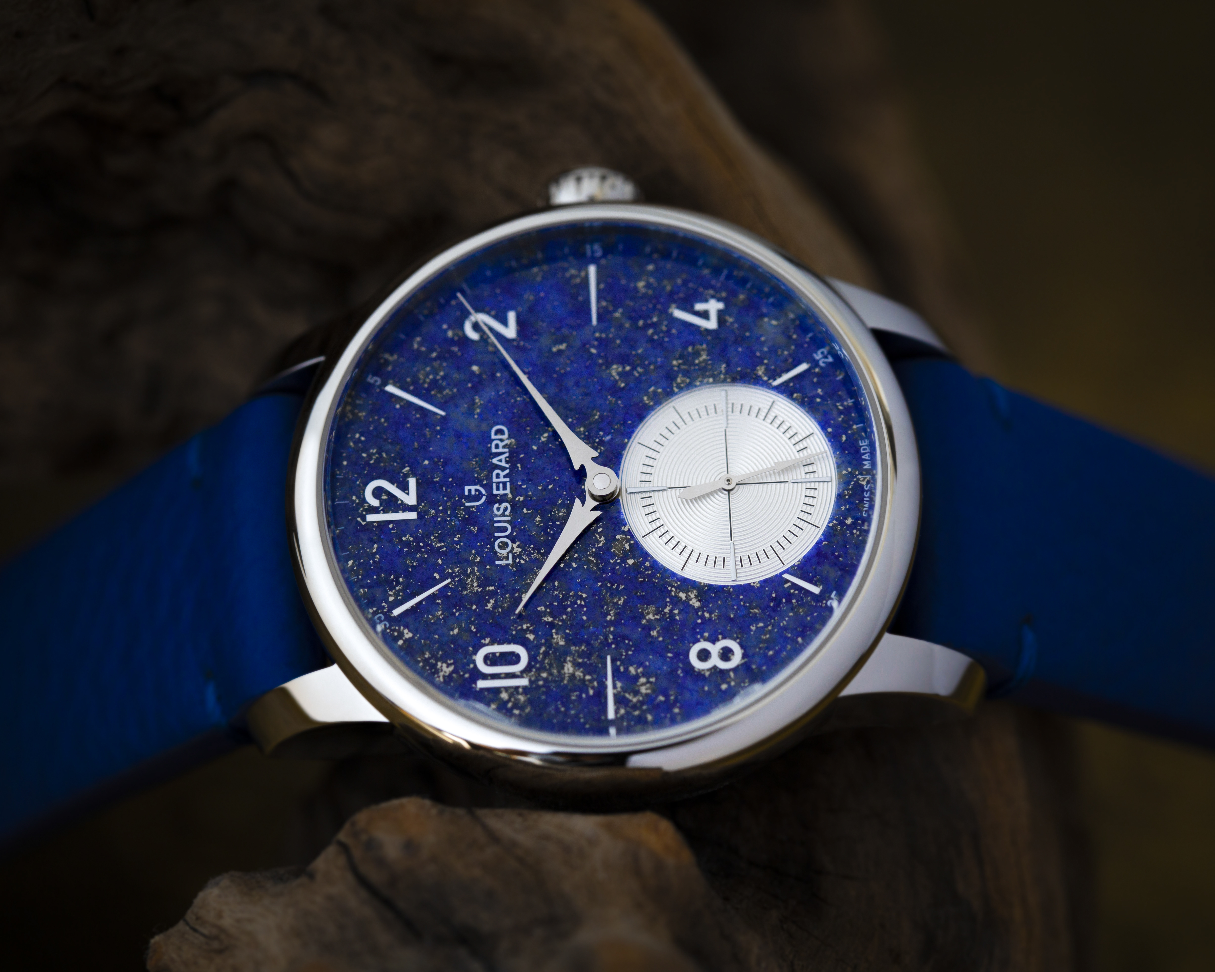 Louis Erard_藝術大師系列Métiers d‘_Art_Excellence_Petite_Seconde_Lapis-Lazuli_01