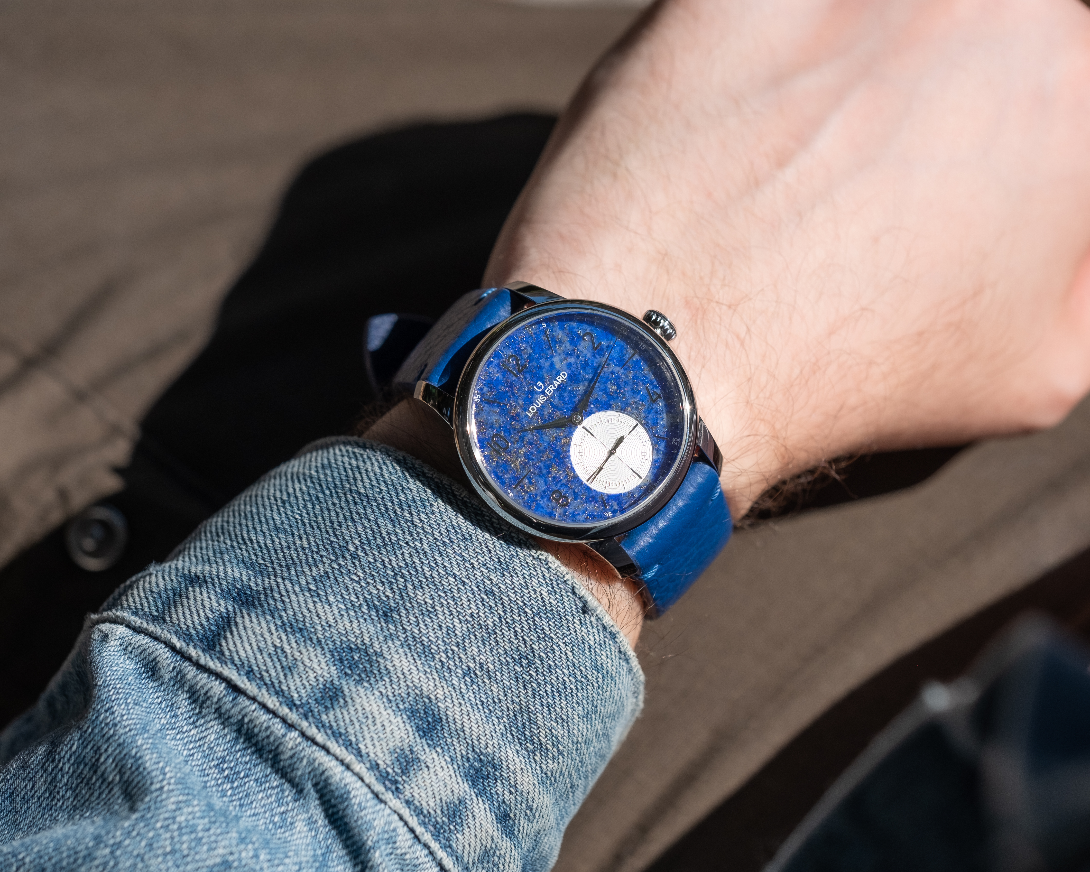 Louis Erard_藝術大師系列Métiers d‘_Art_Excellence_Petite_Seconde_Lapis-Lazuli_01