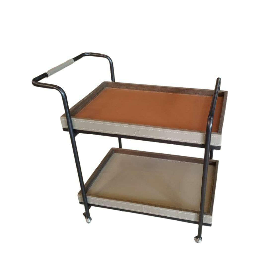 凱金︱馬鞍皮功能餐車