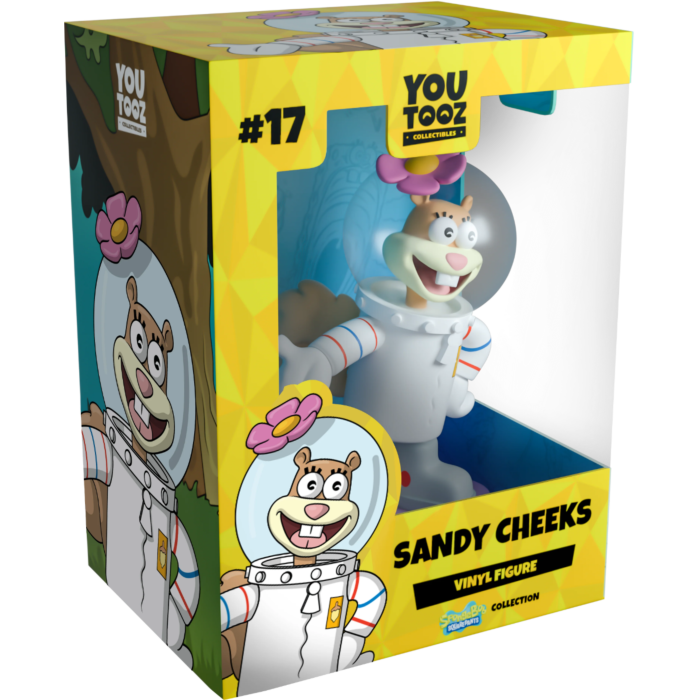 YOUTOOZ VINYL FIGURE SPONGEBOB SANDY CHEEKS 海綿寶寶 珊迪 塘膠公仔