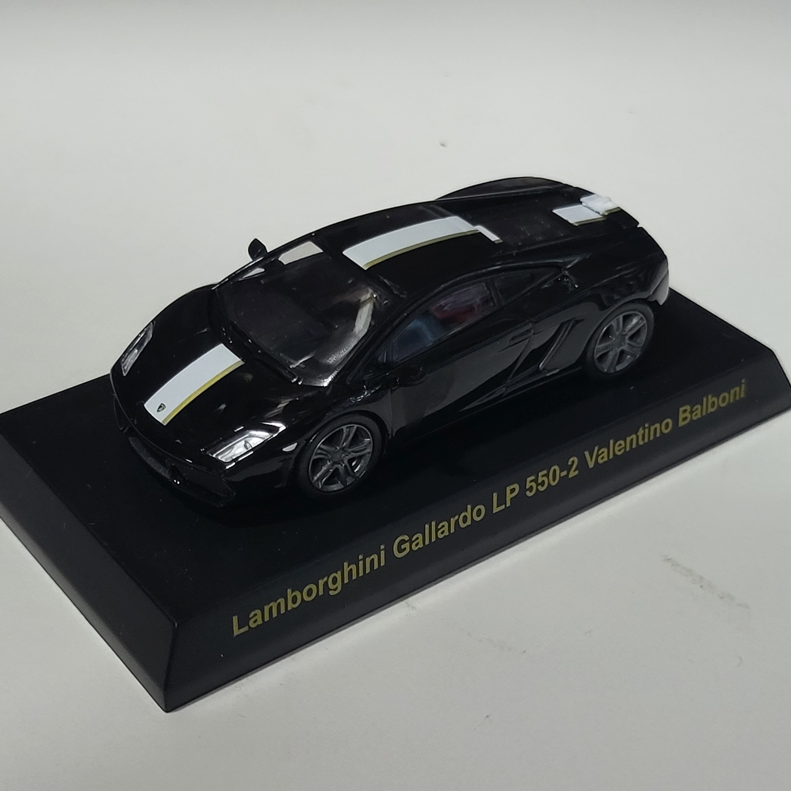 Kyosho 1:64 Lamborghini Gallardo LP550-2 Valentino Balboni Black