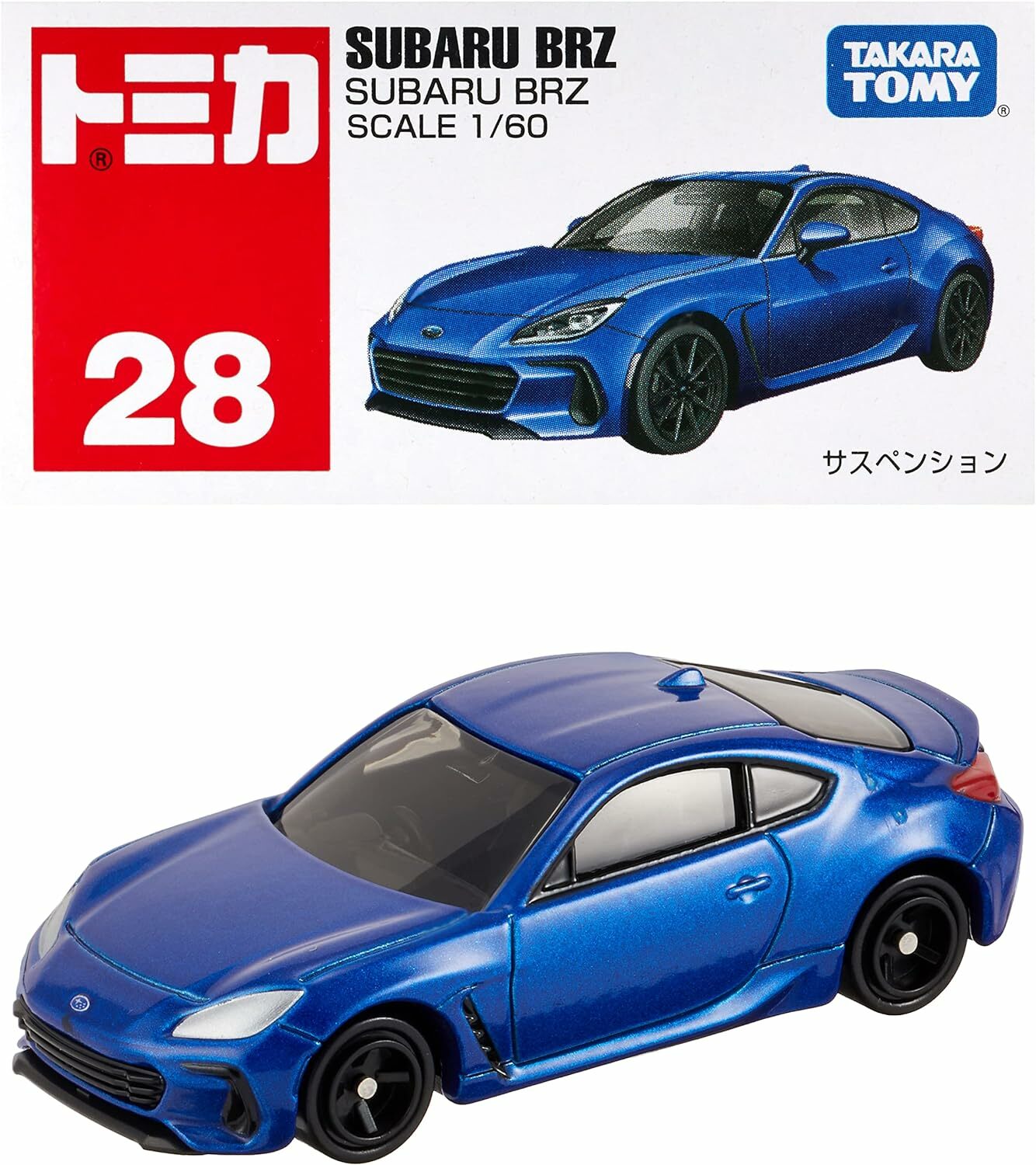 《TAKARA TOMY》TOMICA No.028  速霸陸BRZ
