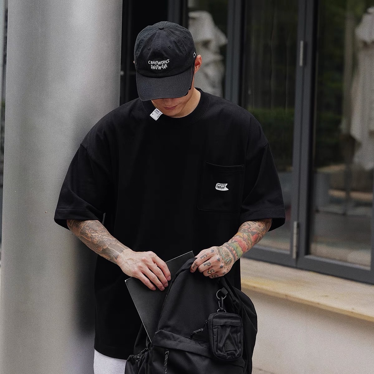 Unbent basic pocket 口袋Tee