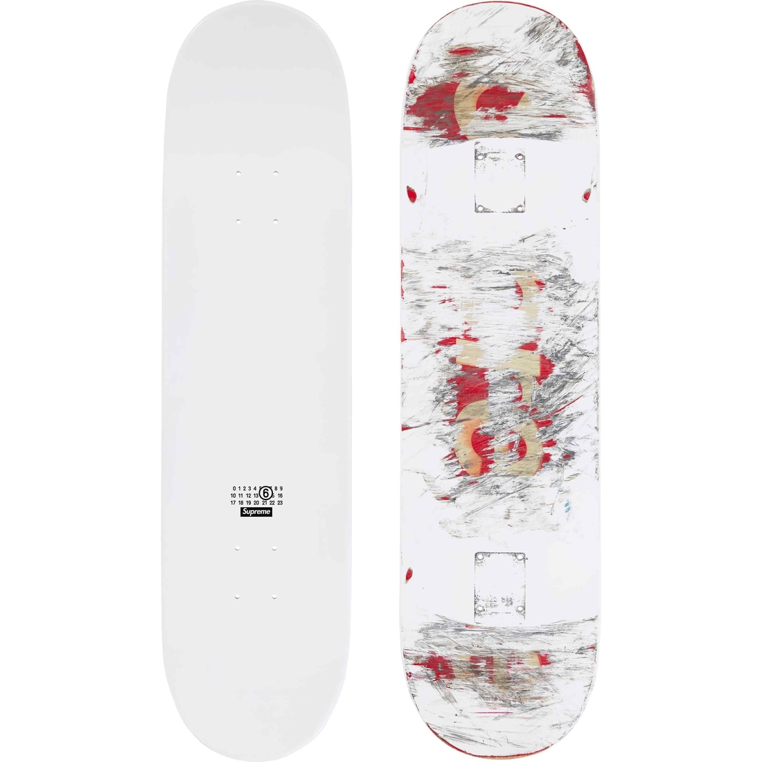SUPREME X MM6 MAISON MARGIELA SS24 SKATEBOARD