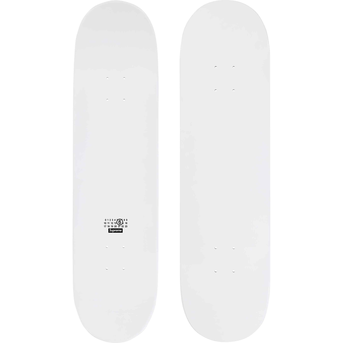 SUPREME X MM6 MAISON MARGIELA SS24 SKATEBOARD